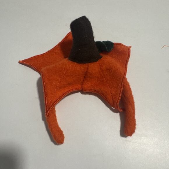 American Girl Bitty Baby Halloween Pumpkin Costume Headband Doll Clothes - Picture 8 of 10